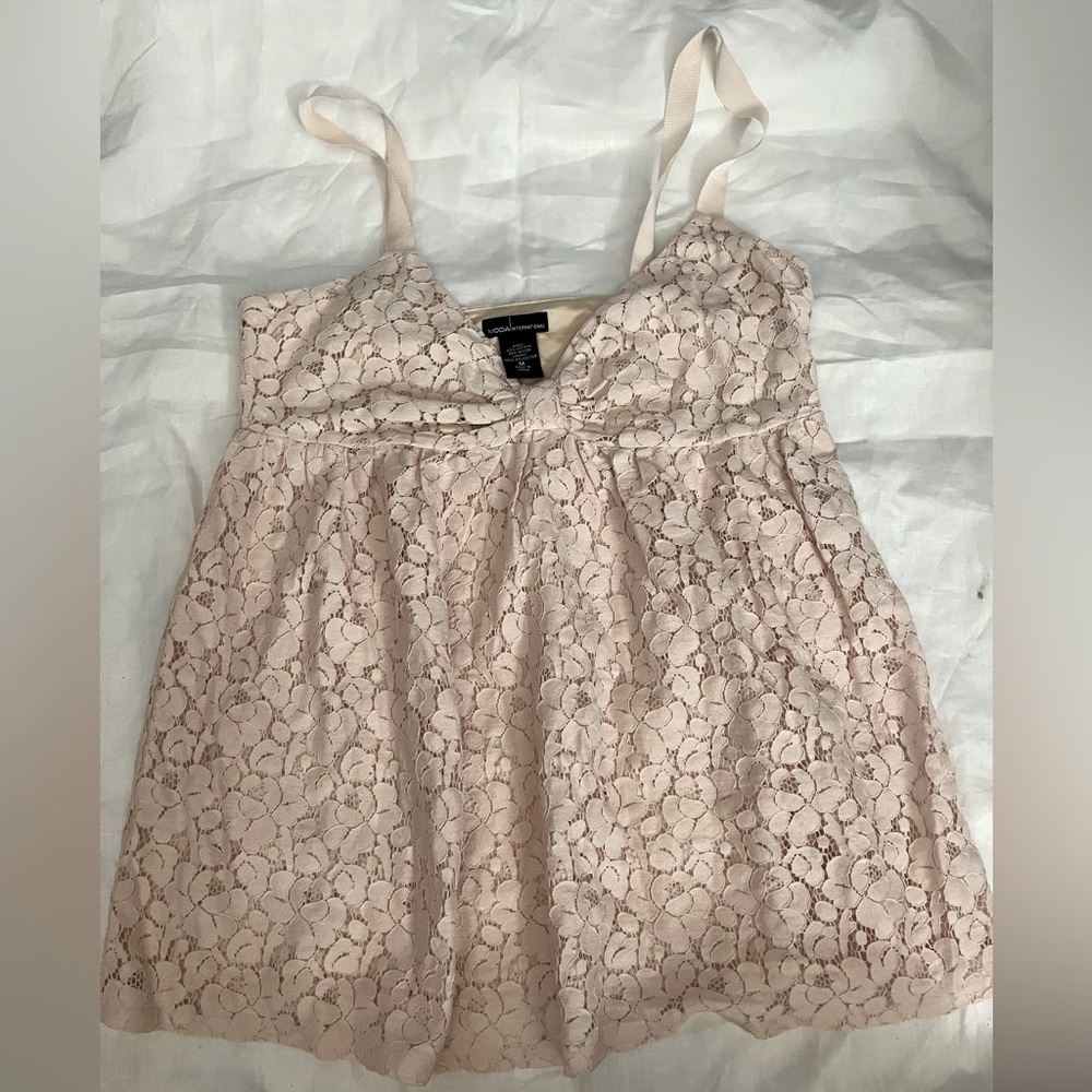 Lace Tank Moda International